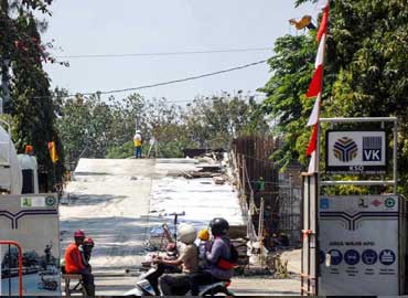 Sebentar Lagi Overpass Manahan Rampung