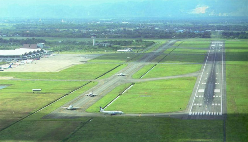 Pembangungan Sisi Landasan - Semen Fleksibel di Bandara Sultan Hasanuddin