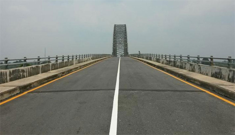 Jalan Akses Menuju (Pile Slab) dan Jembatan Martadipura di Kotabangun