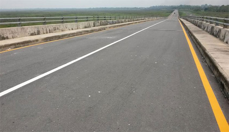 Pengerjaan Penambahan Jalan Sebelimbingan - Martadipura Seksi 6 di Kotabangun