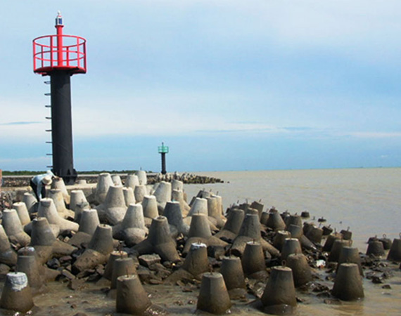 Pembangunan Jetty Muara Sungai Prajagumiwang, Karangsong