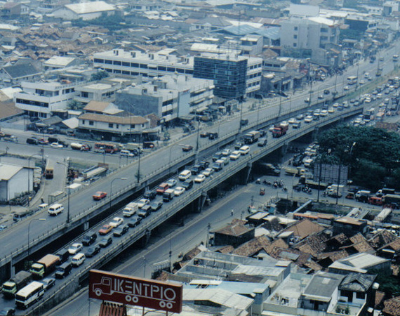Konstruksi Flyover Teluk Gong dan Kali Angke