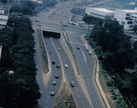 Pengerjaan Underpass Rasuna Said