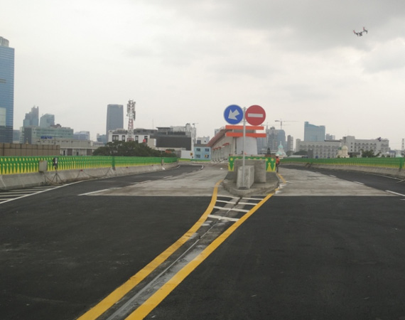 Pengerjaan Jalan Layang Khusus Busway Kapten Tendean - Blok M - Ciledug, Paket Santa